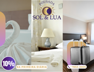 Pousada | 1ª Diária | Cupom de 10% 🛌