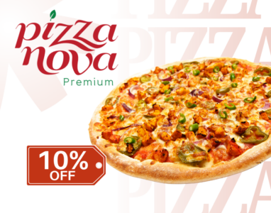 As melhores pizzas com 10% Off