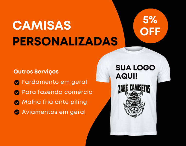 Camisas e Fardamentos Personalizados